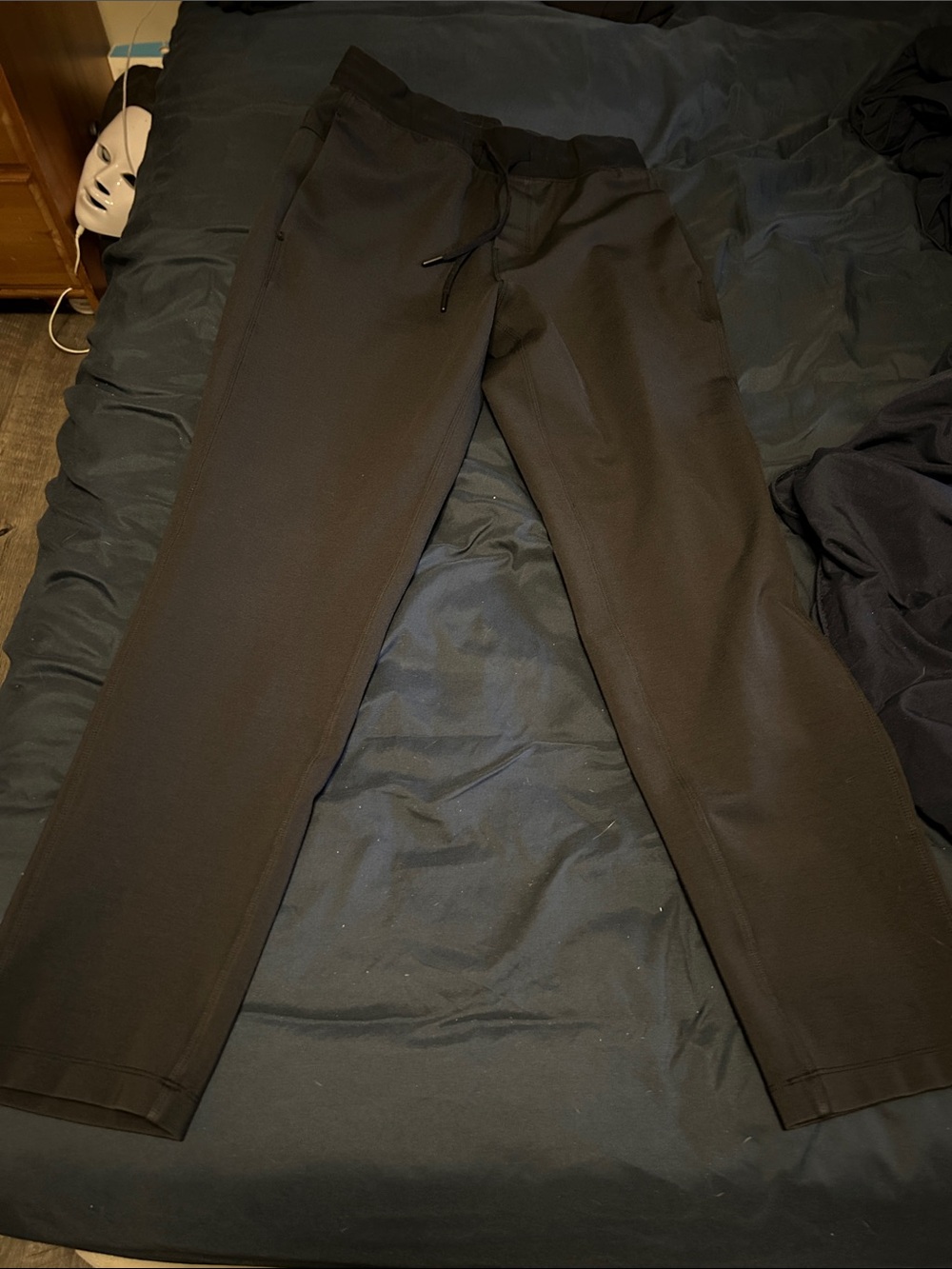 lululemon athletica Men's Black Drawstring Joggers